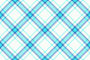 Karlı ve parlak renklerde ekose desenli ekose desenli arka plan kontrol vektörünün kusursuz tekstil dokusu.