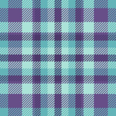 Arkaplan deseninin ekose kumaş dokusu, menekşe ve açık renk vektör tartanı ile kusursuz bir kontrol et.