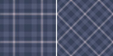 Tartan tekstil vektörünün ekose kumaş dokusu. Geçmişe dönük renklerde ayarlanmış kusursuz bir arkaplan deseni var..