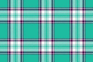 Düz desenli arkaplan desensiz kumaş dokusu, mavi ve beyaz renklerde ekose kumaş tekstil vektörü ile kontrol et.