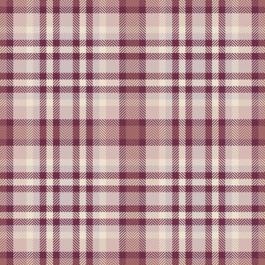 Kalıpsız desenli kumaş taşıyıcısı, arka plan kontrollü, açık ve pembe renklerde tekstil tartanı..