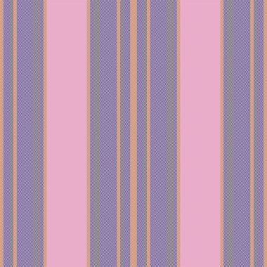 Dikey çizgi deseni. Vektör çizgileri arka plan kumaş dokusu. Geometrik çizgili çizgi tekstil baskısı, ambalaj kağıdı, hediye kartı, duvar kağıdı için dikişsiz soyut tasarım.