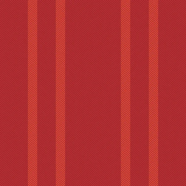 Çizgili Dokunun Dikey Düzlemsiz Vektör Arkaplanı Kırmızı Renkli Kumaş Çizgileri — Stok Vektör