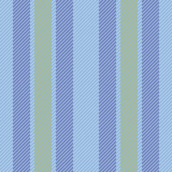Vzor Pozadí Bezešvých Vektorových Pruhů Textury Textilními Liniemi Vertikální Modrých — Stockový vektor