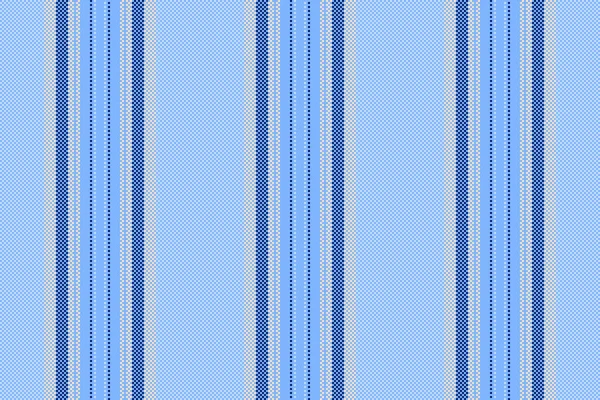 파란색과 색상의 원활한 직물의 스트라이프 — 스톡 벡터