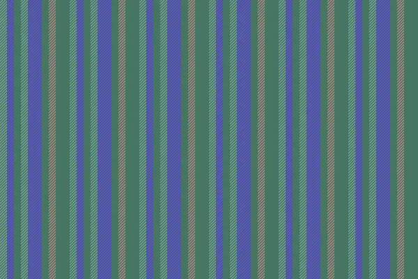 蓝绿色和深蓝色的具有纺织品垂直纹理矢量的无缝图案织物的线条背景条纹 — 图库矢量图片