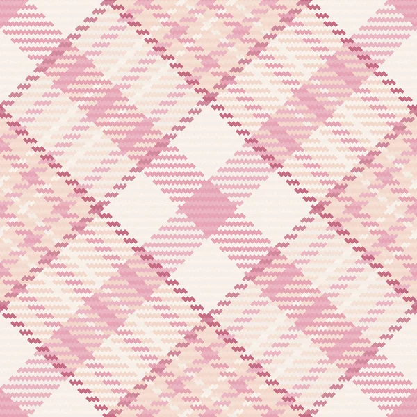 Plaid Seamless Check Texture Tartan Background Vector Pattern Textile Fabric — Stock Vector