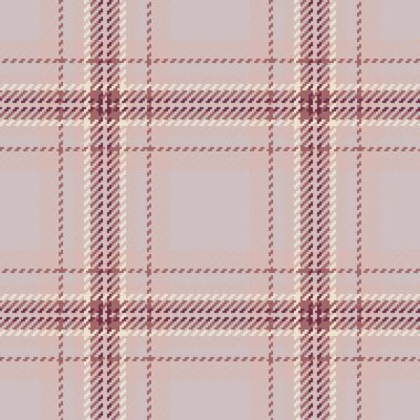 Ekose tekstil tartanın kumaş arkaplan vektörü desen kontrolü açık ve beyaz renklerde pürüzsüz.