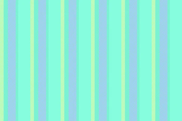 Düz çizgilerin tekstil deseni dikey çizgilerin dikey çizgileri, yeşil ve çivit renklerinde vektör kumaş dokusu arkaplanı..