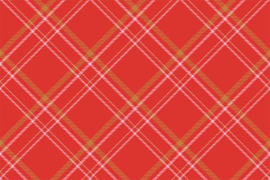 Tartan ekoseli arka plan, çapraz kontrol, kusursuz desen. Tekstil baskısı için vektör kumaş dokusu, ambalaj kağıdı, hediye kartı, duvar kağıdı düz tasarım.