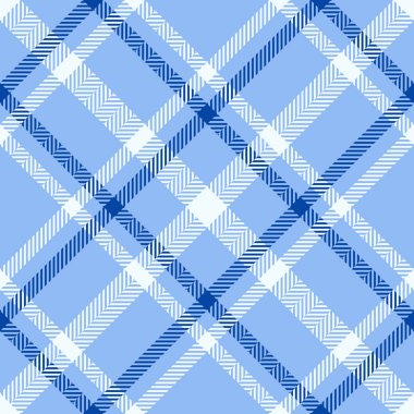 Tartan vektörünün arka plan kumaş dokusu mavi ve naneli krem rengi ekose desenli tekstil ile kontrol edilsin.