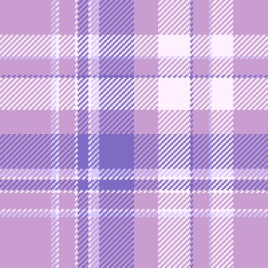 Tartan vektör kontrolüyle arka plan kumaş dokusunun desensel ekoseli açık ve beyaz renklerde pürüzsüz.
