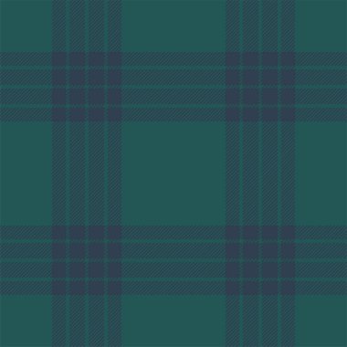 Mavi desenli ekose desenli. Kumaş dokusunu kontrol et. Vektör tekstil baskı tasarımı.