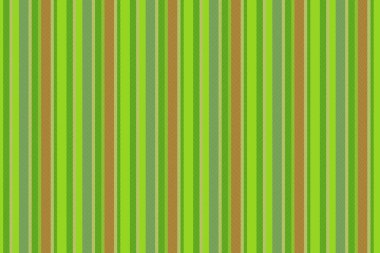 Yeşil ve açık renkli çizgili çizgili desen vektör çizgilerinin dikey tekstil dokusu.