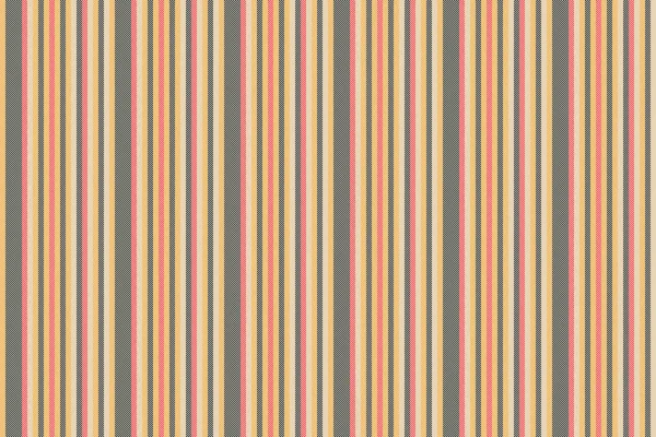 Stripe Lines Texture Background Textile Seamless Vector Pattern Vertical Fabric — Stock Vector