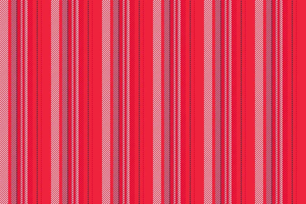 Stripe Background Texture Fabric Vertical Lines Vector Seamless Pattern Textile — Stock Vector