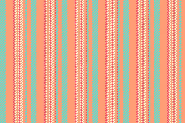 Fabric Seamless Lines Vertical Stripe Background Pattern Textile Texture Vector — Stock Vector