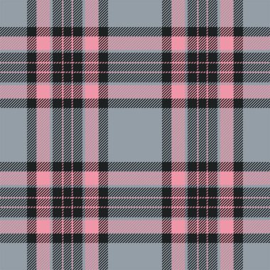 Ekose desenli. Kumaş dokusunu kontrol et. Vektör tekstil baskı tasarımı.