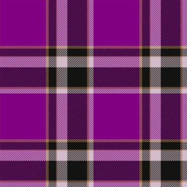 Ekose desenli. Kumaş dokusunu kontrol et. Vektör tekstil baskı tasarımı.