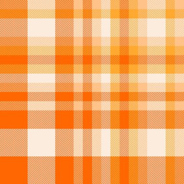 Parlak ve açık renkli tekstil dikişsiz tartan kumaşlı desen vektörünün arka plan ekoseli kontrolü.