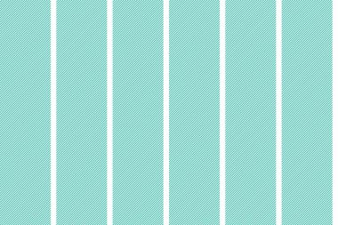 Beyaz ve cyan renklerinde tekstil çizgisi desenli kumaş vektör arkaplanının kusursuz dikey çizgileri.