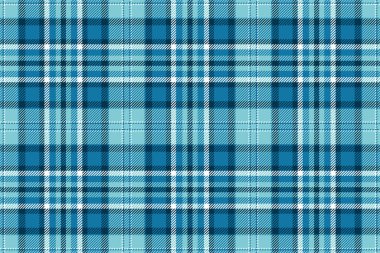 Ekose arka plan, kusursuz mavi deseni kontrol et. Tekstil baskısı için vektör kumaş dokusu, ambalaj kağıdı, hediye kartı, duvar kağıdı düz tasarım.