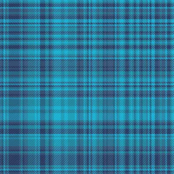 Fabric Plaid Check Textile Vector Tartan Texture Pattern Background Seamless — Stock Vector