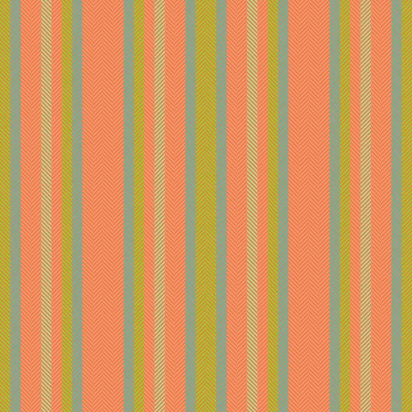 Fabric Vertical Texture Textile Stripe Vector Seamless Lines Background Pattern — Stock Vector