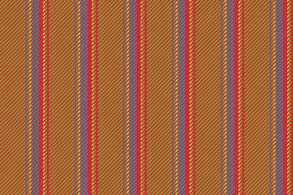 Textil Textura Líneas Fondo Banda Vectorial Con Patrón Tela Vertical — Vector de stock