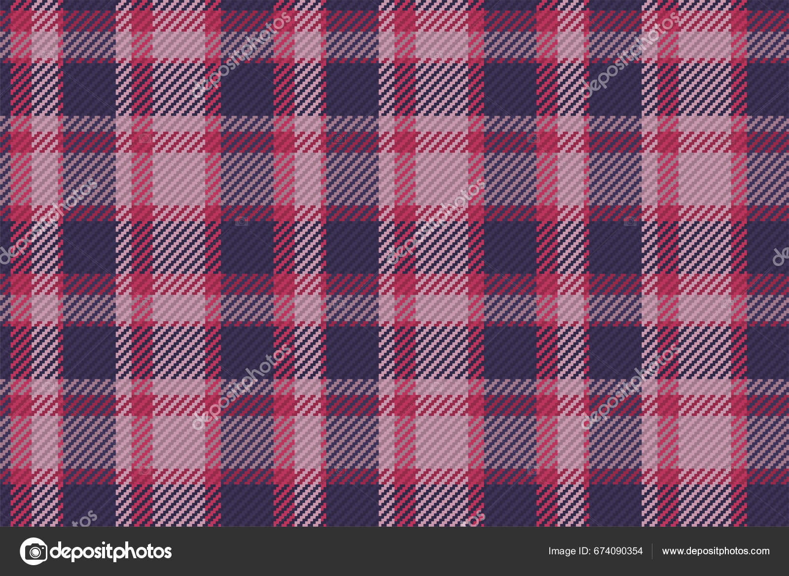 Padrão Sem Costura Xadrez Tartan Escocês Fundo Repetível Com Textura imagem  vetorial de ankmsn© 420927596