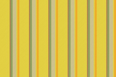 Kehribar ve kireç renklerinde dikey dikişsiz kumaş vektörü olan çizgili tekstil arkaplan çizgileri.