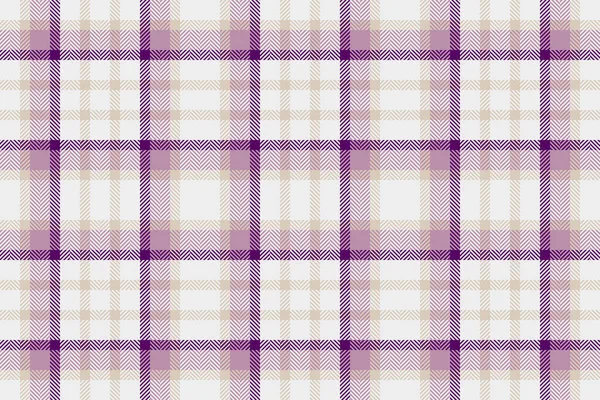 Ekose tartan desenli kumaş dokusu beyaz ve açık renkli kumaş vektörünü kontrol eder.