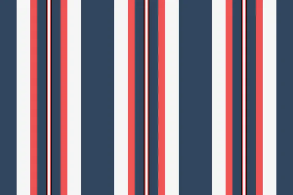 机织纺织品矢量线无缝图案 纹理条纹垂直背景为红色和青色 — 图库矢量图片