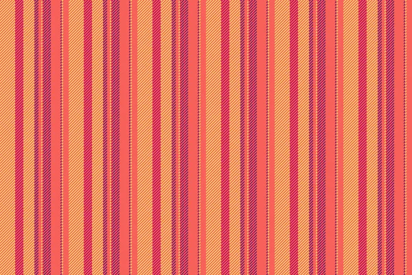 Nahtlose Hintergrundvertikale Aus Streifenvektorgewebe Mit Einer Textillinien Mustertextur Roten Und — Stockvektor