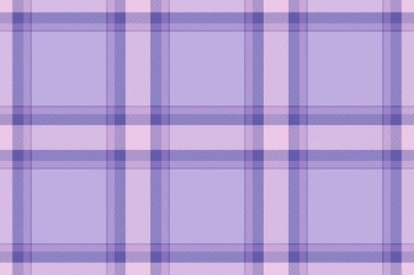 Aydınlık ve çivit renklerinde tekstil ekose tartan vektörü ile şablon dokusunun pürüzsüz arkaplan dokusu.