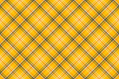 Arkaplan, parlak ve koyu turuncu renkli tekstil kumaşına sahip vektör ekoseli ekose desenli dikişsiz tartan..