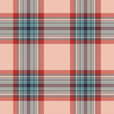 Ekose desenli. Kumaş dokusunu kontrol et. Vektör tekstil baskı tasarımı.