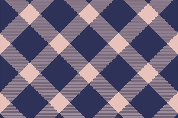 Tartan Karierter Hintergrund Diagonal Kariertes Nahtloses Muster Vektor Textur Für — Stockvektor