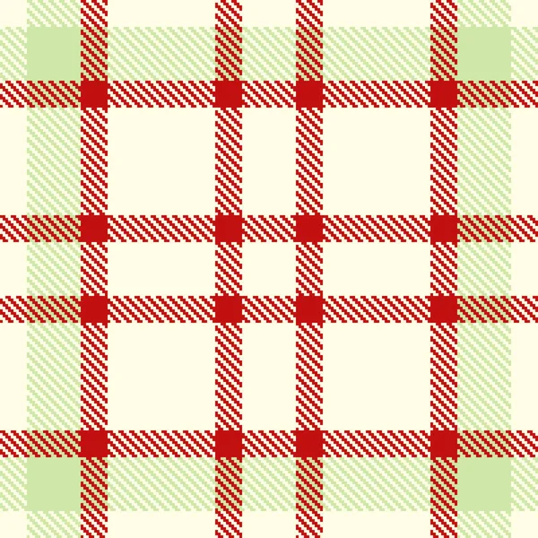 Pattern Tartan Background Seamless Plaid Check Textile Texture Vector Fabric — Stock Vector