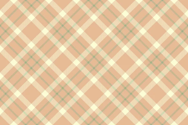 Pattern Check Texture Plaid Background Seamless Tartan Textile Fabric Vector — Stock Vector