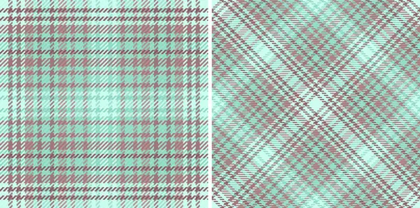 Textilní Textura Tkaniny Kontrolní Vzor Pozadí Tartan Vektor Kostkované Bezešvé — Stockový vektor