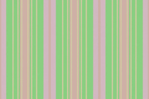 Stripe Seamless Vertical Fabric Background Textile Texture Pattern Vector Lines — Stock Vector