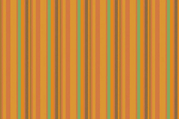 オレンジ色と琥珀色のテクスチャ背景パターンストライプで垂直ベクターの繊維生地 — ストックベクタ