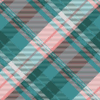 Ekose ekoseli kumaşın, tekstil vektör kumaş dokusunun siyan ve deniz mavisi renklerinde arka plansız deseni..