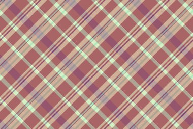 Kumaş arkaplan kontrolünün tartan dokusu ışık ve pastel renklerde ekose dikişsiz vektör ile kontrol edilsin.