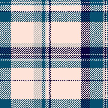 Arka plan kumaşından ekose desenli kumaş vektör dokusu kontrolüyle ışık ve cyan renklerinde pürüzsüz.