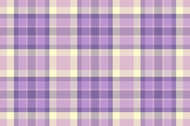Ekose desenli arka plan tartanı ışık ve menekşe renklerinde kusursuz tekstil vektör kumaşı ile kontrol edilsin.