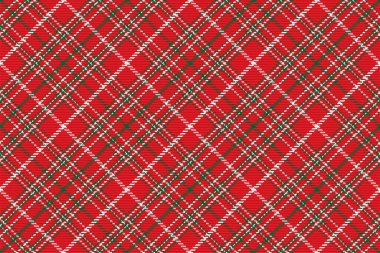 İskoç ekosesinin kusursuz deseni. Kumaş dokusunu kontrol ederek tekrarlanabilir arkaplan. Çizgili tekstil izinin düz vektör arkaplanı.
