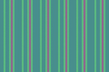 Arkaplan çizgisi desensiz, kumaş çizgileri dikey, siyan ve yeşil renklerde..
