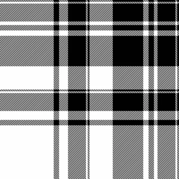 Texture Check Textile Background Tartan Pattern Seamless Vector Fabric Plaid — Stock Vector